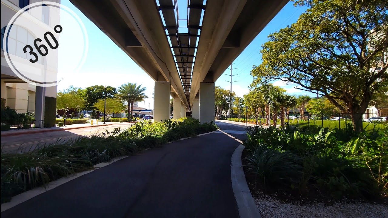 360° The UnderLine Part 2 , Winter Cycling Virtual Travel Tour , Miami FL , February 2026