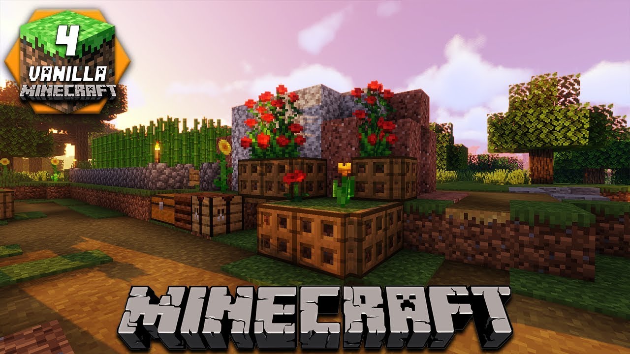 Base Upgrade - Minecraft Vanilla 1.14 - Lets Play Ep04