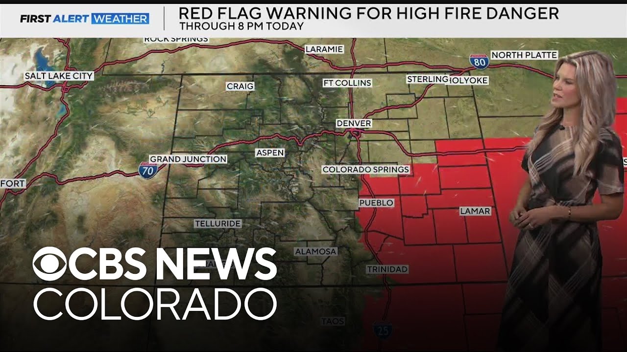 Fire danger high even with rain chances in Colorado