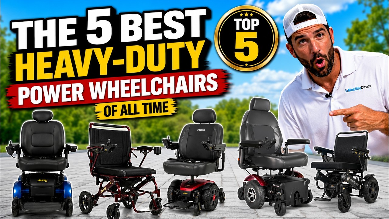 The 5 Best Heavy-Duty Power Wheelchairs of All Time (Ranked)