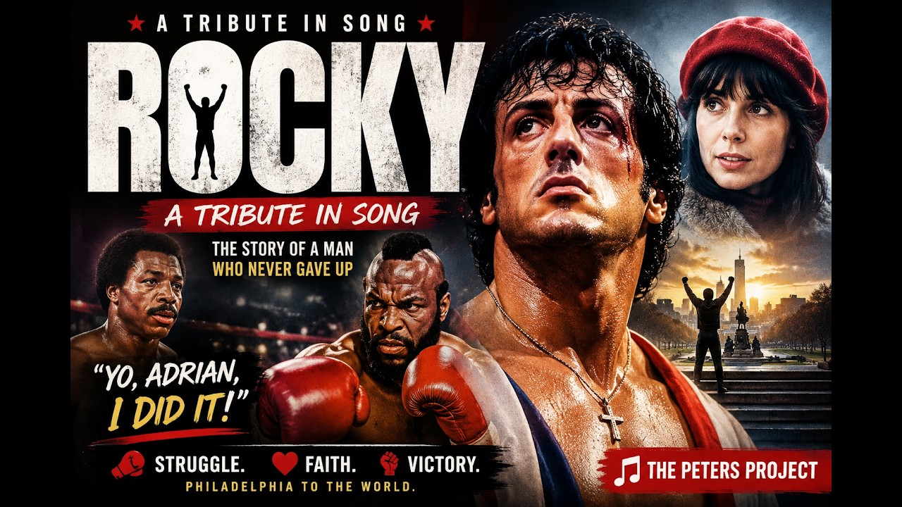 Ho My Rocky Balboa Tribute Song | &ldquo;Yo Adrian, I Did It&rdquo; | Emotional Fan Music Video