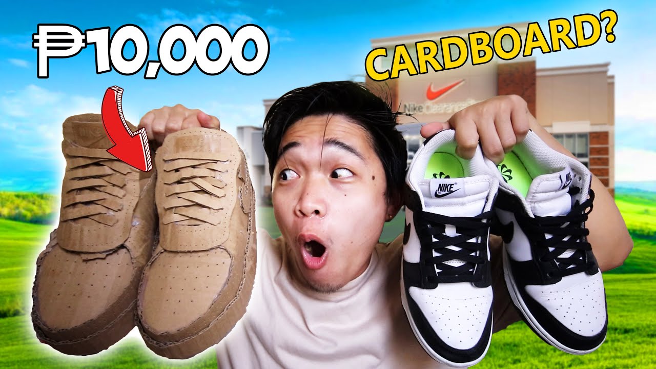I BUILT A SHOE USING CARDBOARD THEN GAVE IT TO STRANGERS