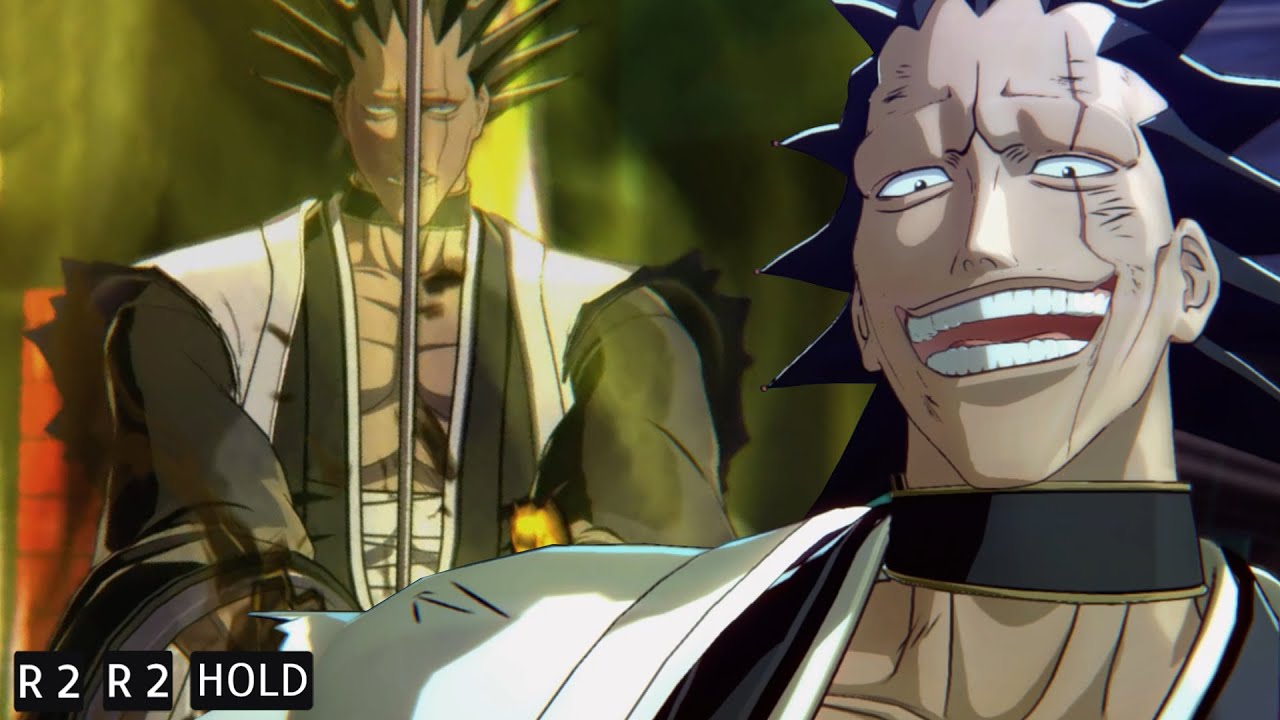 Bleach Rebirth Of Souls - Kenpachi Zaraki Complete Moveset