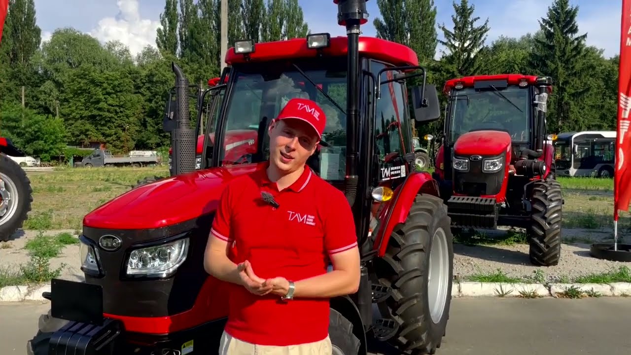 Огляд китайського трактора на 50 кінських сил - YTO NMF 554X