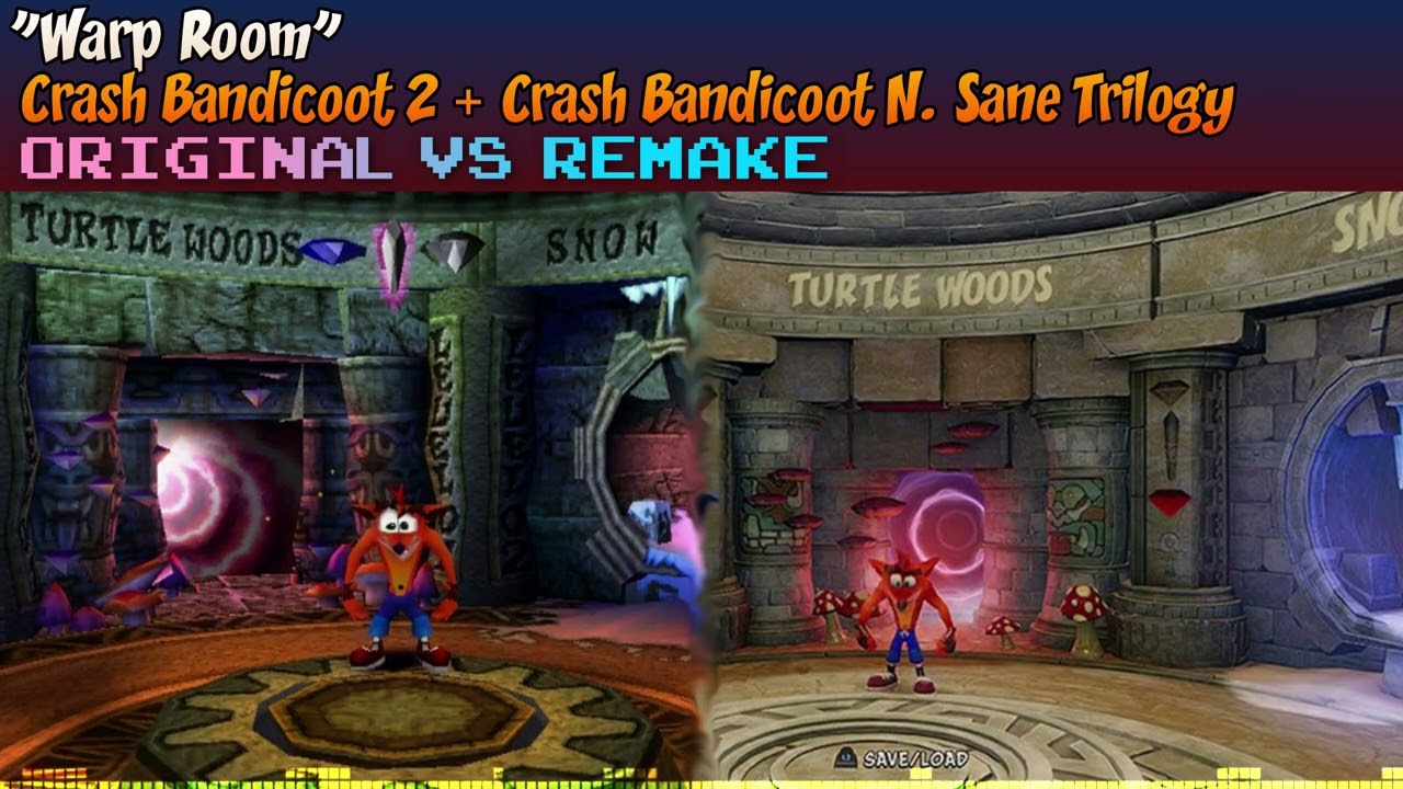 ♦ [Original + N Sane Trilogy] Crash 2 MASHUP — Warp Room