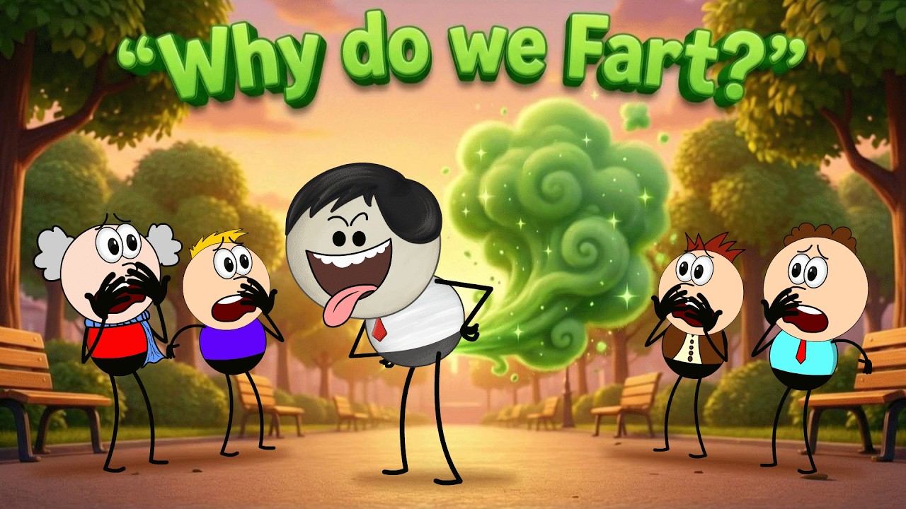 Why do we Fart? + more videos | #aumsum #kids #science