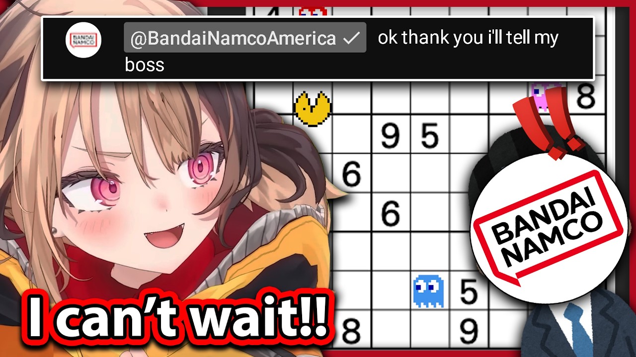 Bandai Namco Suprisingly Agrees With Gigi's Slop Game Proposal 【HOLOEN】