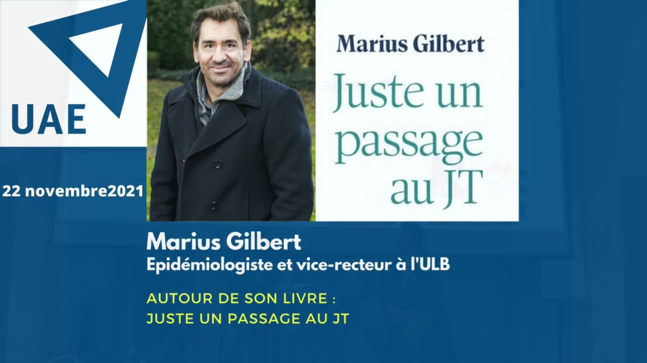Rencontre avec Marius Gilbert - Juste un passage au JT