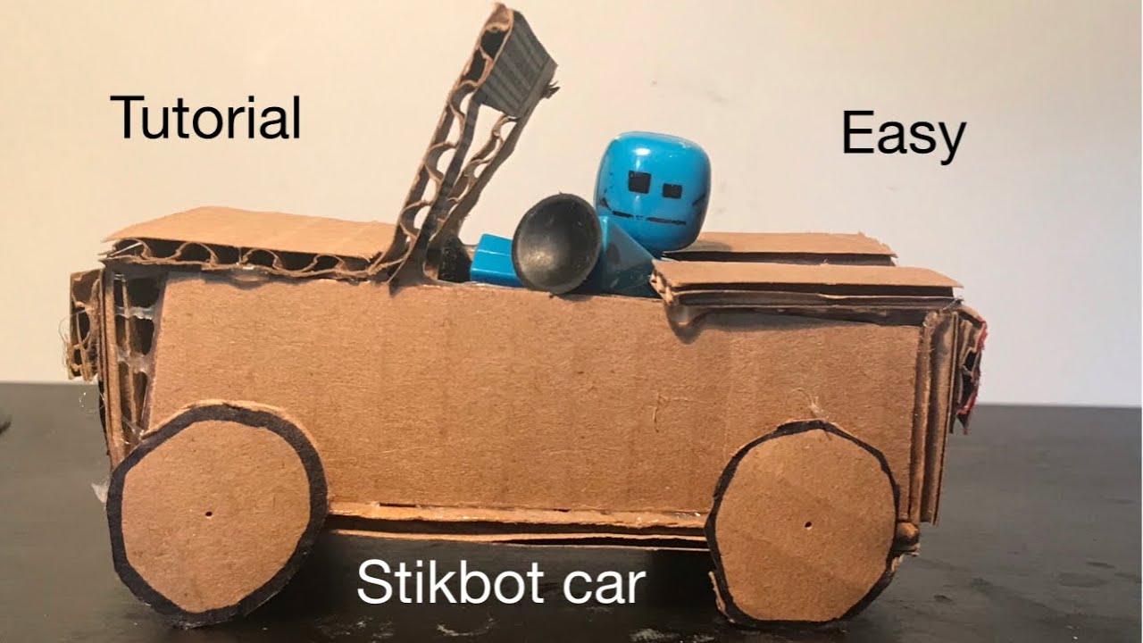 How to make a stikbot car