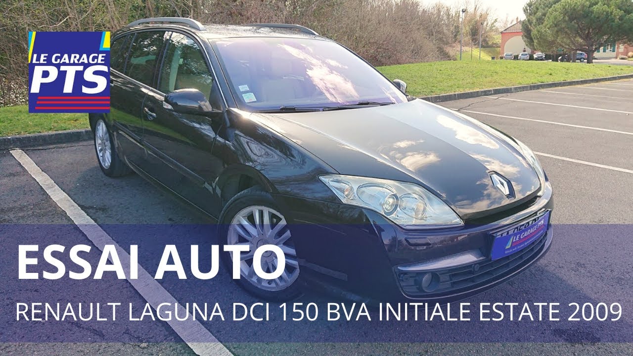 TEST - RENAULT LAGUNA DCI 150 BVA INITIALE ESTATE 2009 - FRANCE