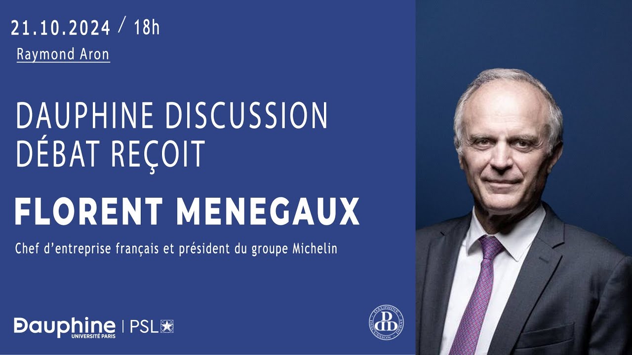 Le Président de l'Université Paris-Dauphine-PSL et DDD reçoivent Florent Ménégaux