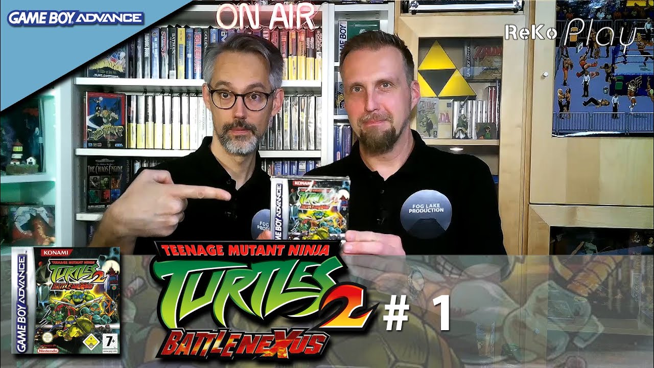 ReKo Play - # 289 - Teenage Mutant Ninja Turtles 2: Battle Nexus (Gameboy Advance) [Teil 1/3]