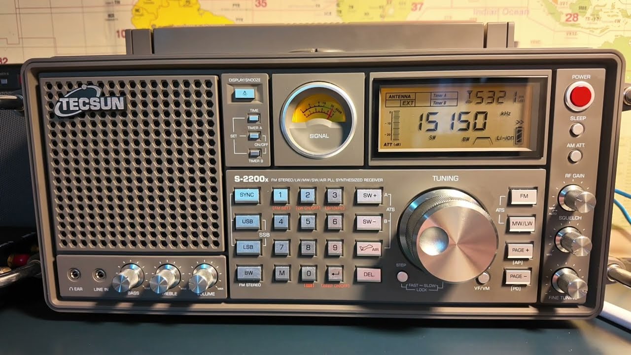 WMLK ,Bethel,Pennsylvania - religeous broadcast on S/W - Tecsun s2200x 