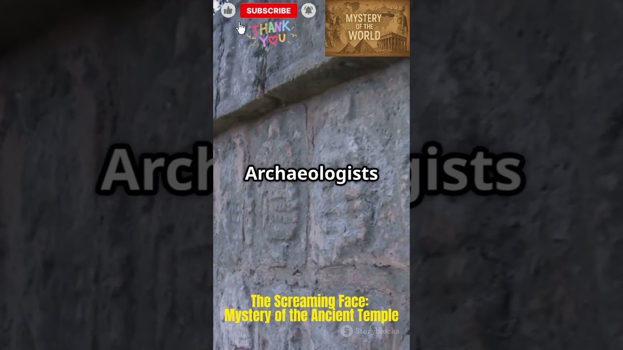 The Screaming Face: Mystery of the Ancient Temple #Horror #Mystery #Archaeology #AncientTemples