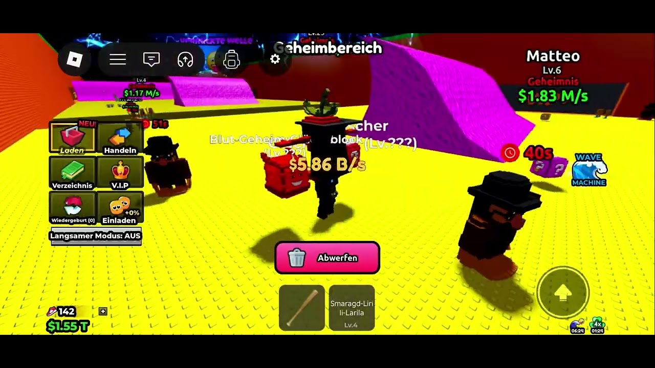 Ich spiele wider es escap Tsunami for brainrot 