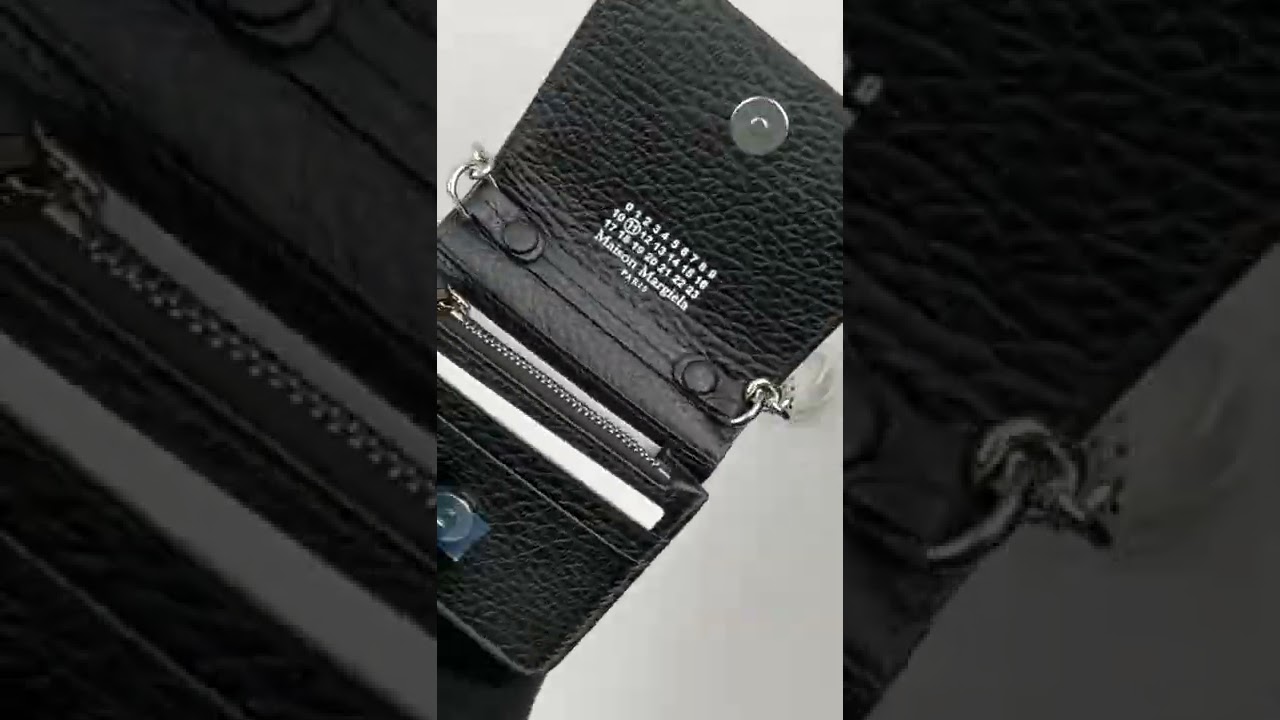 Maison Margiela Small leather chain wallet SA3UI0009P4455T8013 #short