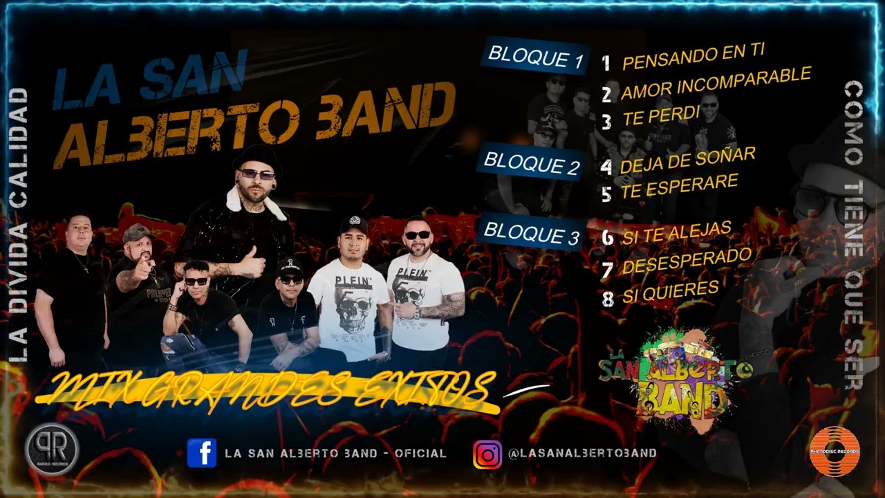 LA SAN ALBERTO BAND - MIX GRANDES EXISTOS