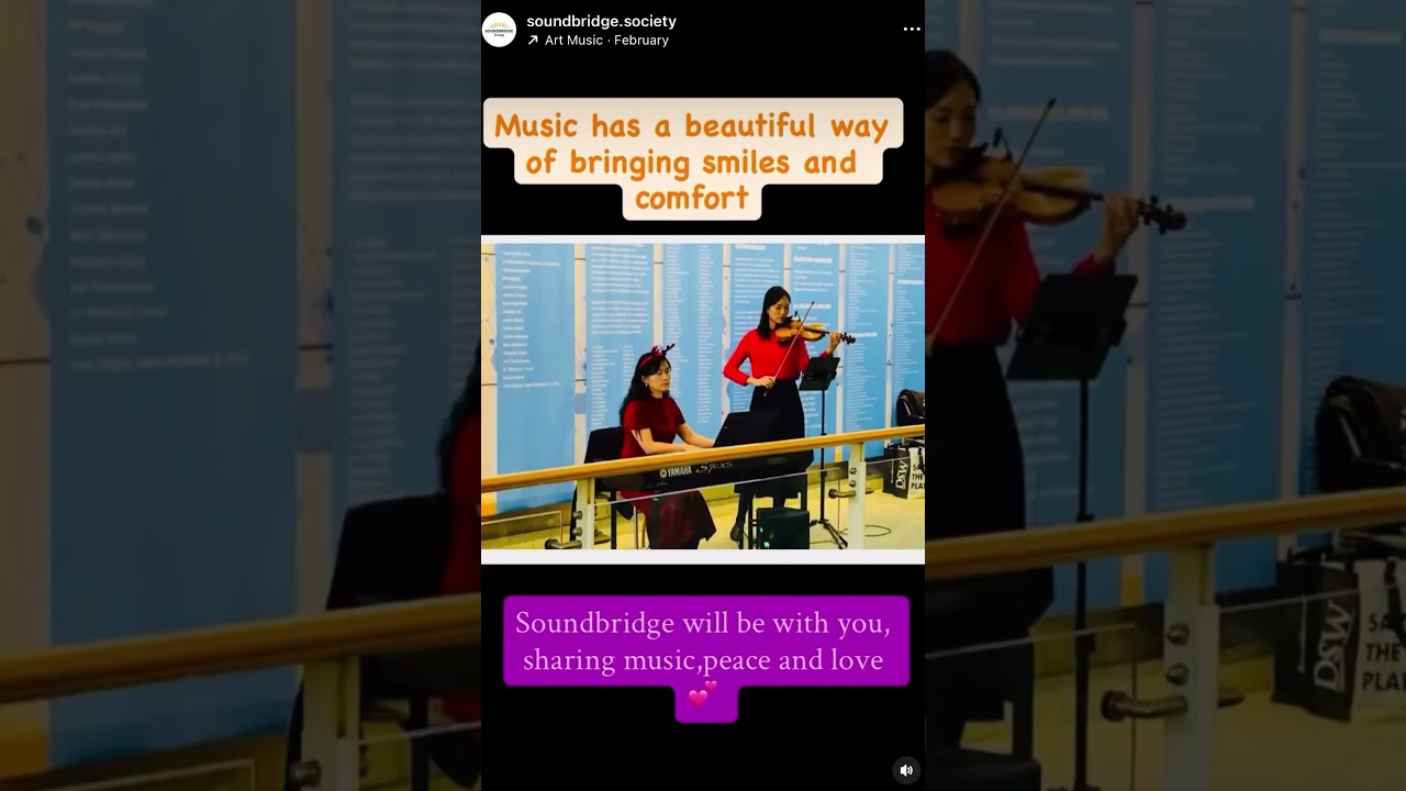 #SoundBridgeSociety #HealingThroughMusic #musicoutreach  #senioroutreach