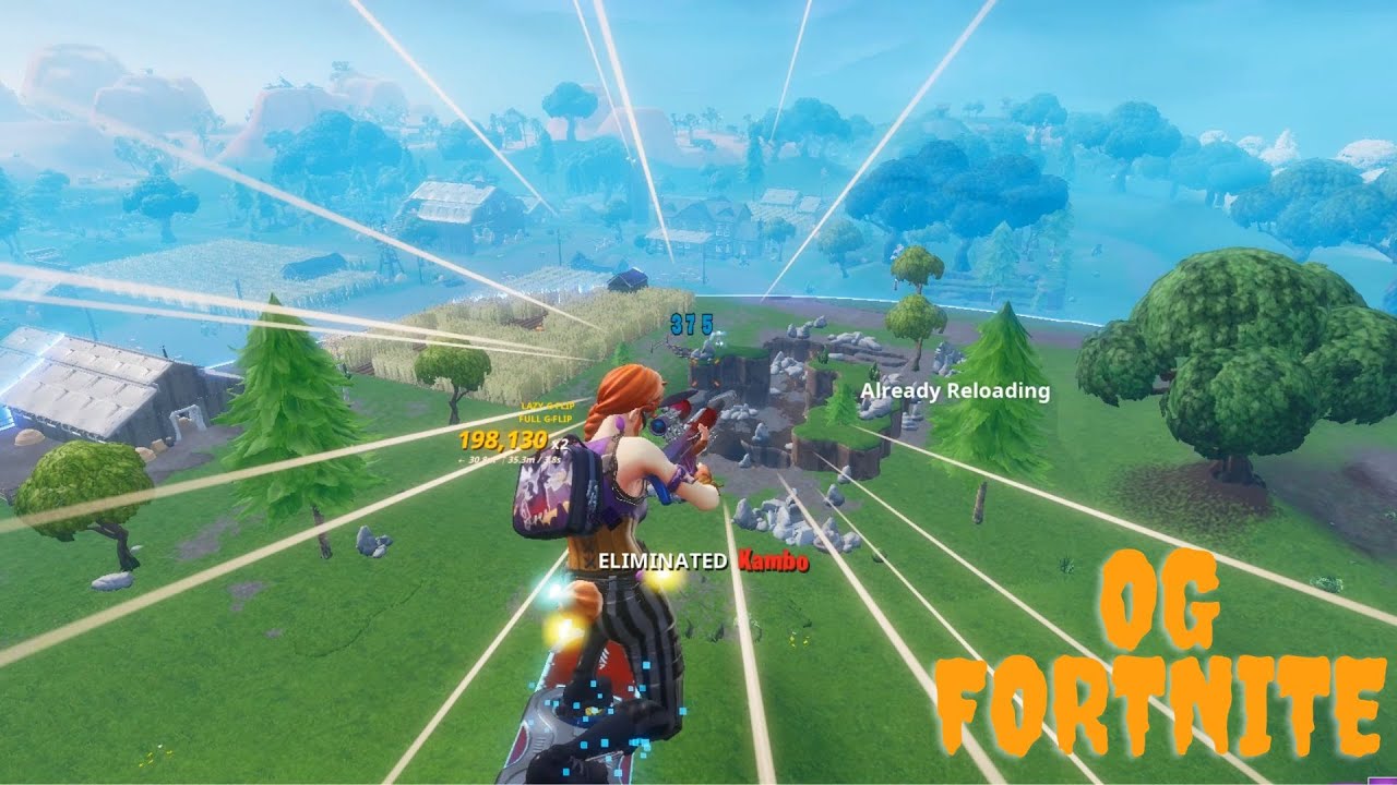 I Traveled Back In Time To Hit These INSANE OG Fortnite Trickshots! (Road To A Trickshot #3)