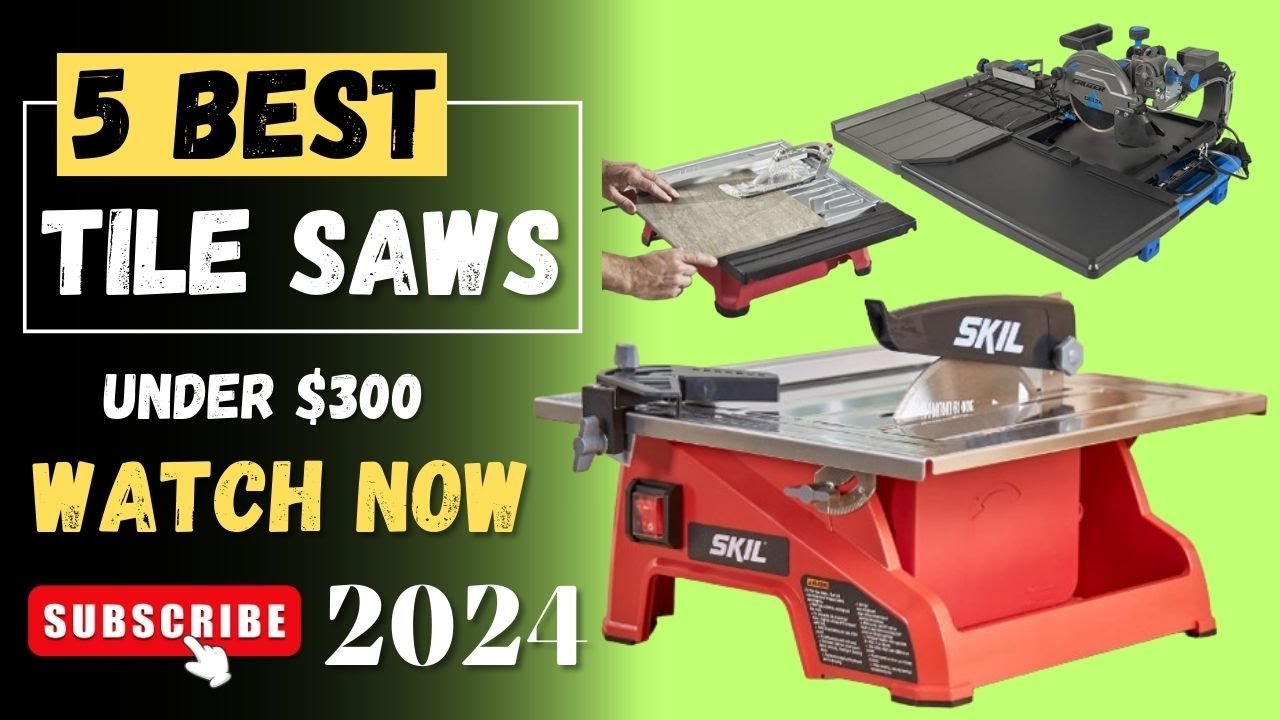 The 5 Best Tile Saws On 2024 || Tile Saws Review