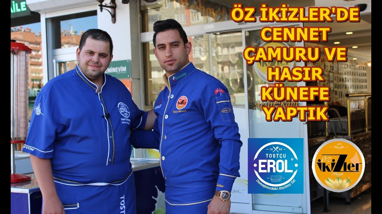 Cennet Çamuru Ve Hasır Künefe Nasıl Yapılır ? w/ Öz İkizler Künefe