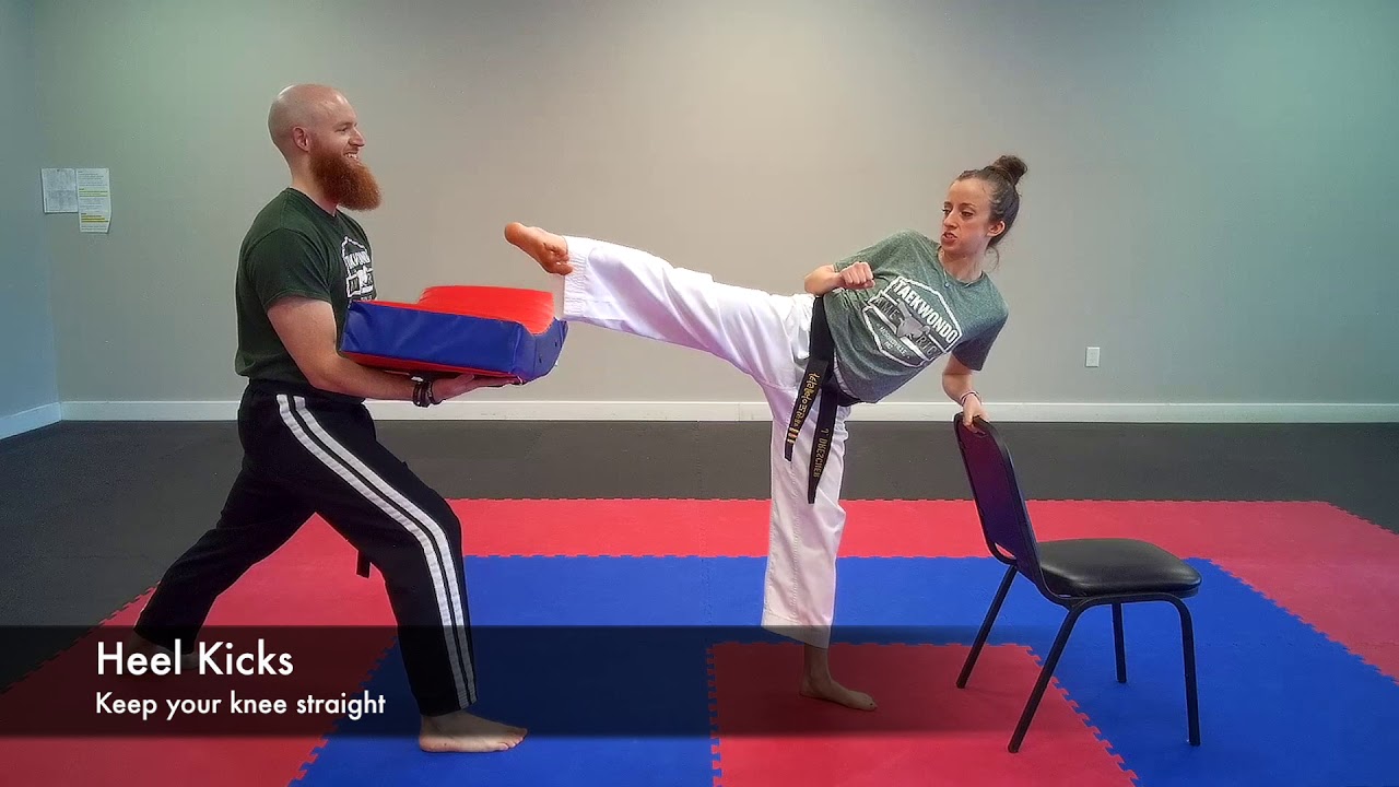 Chair Kicking Drills