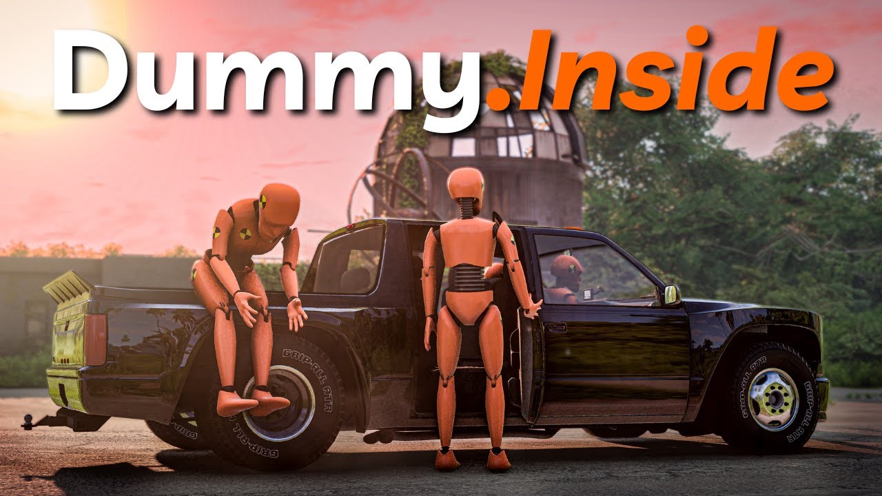 How To Put Dummies Inside A Car? | BeamNG