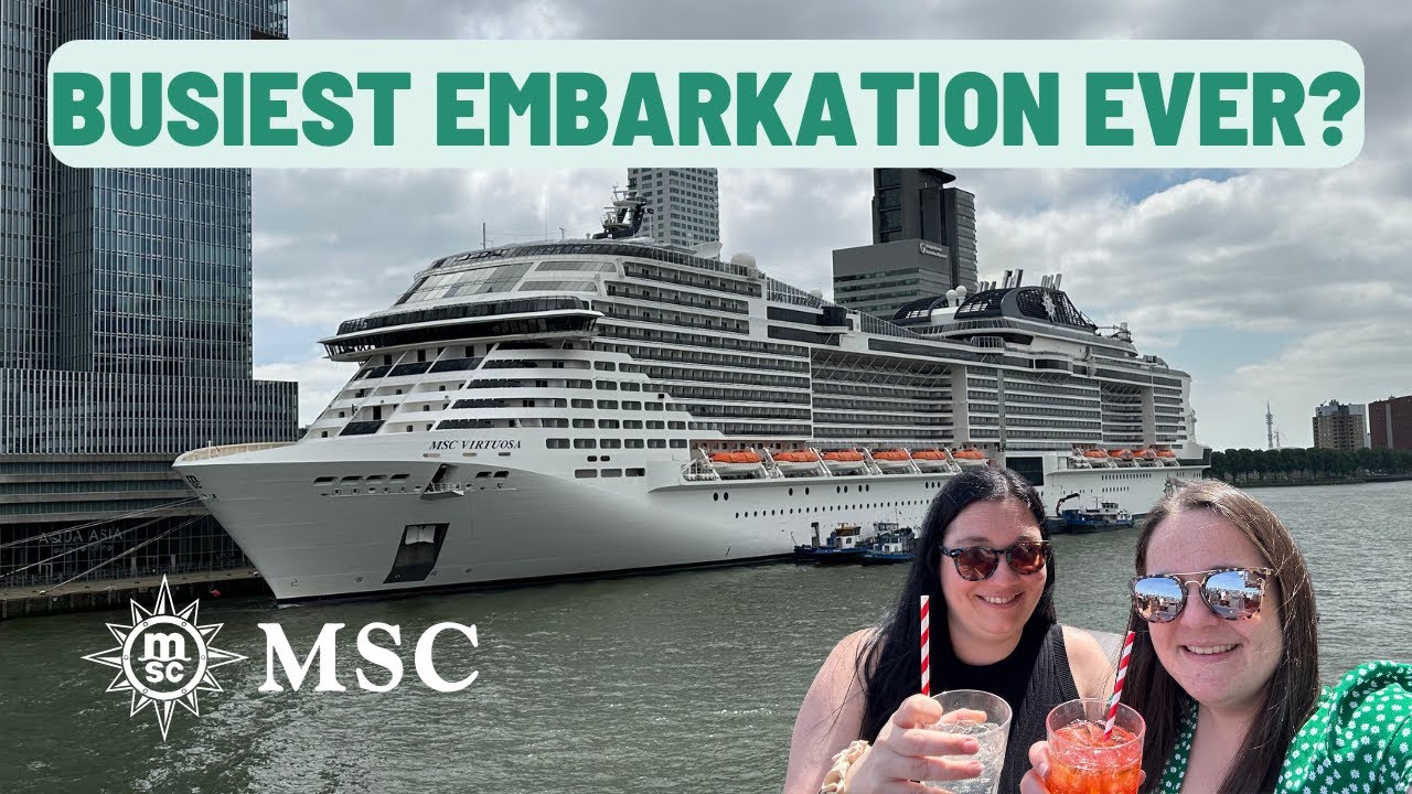 MSC Virtuosa Cruise Day 1 - Embarkation, Muster and Our First Evening Onboard