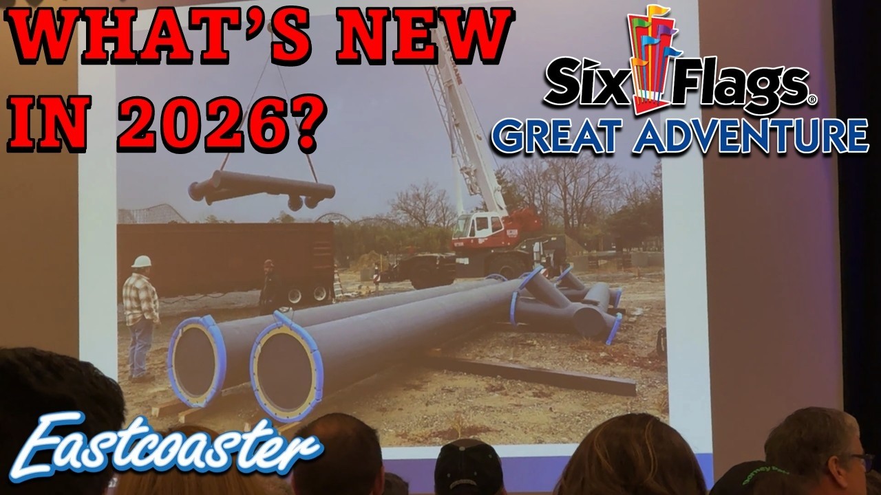 WHAT'S NEW at Six Flags Great Adventure in 2026? | Eastcoaster 2026