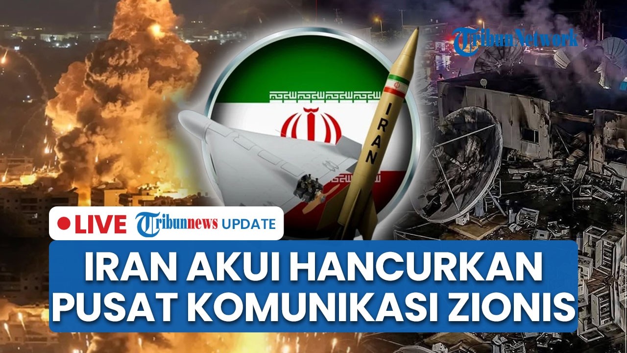 🔴LIVE: Penampakan Pusat Komunikasi Israel Hancur Dibom Iran-Hizbullah, Lumpuhkan Jaringan Jet Tempur