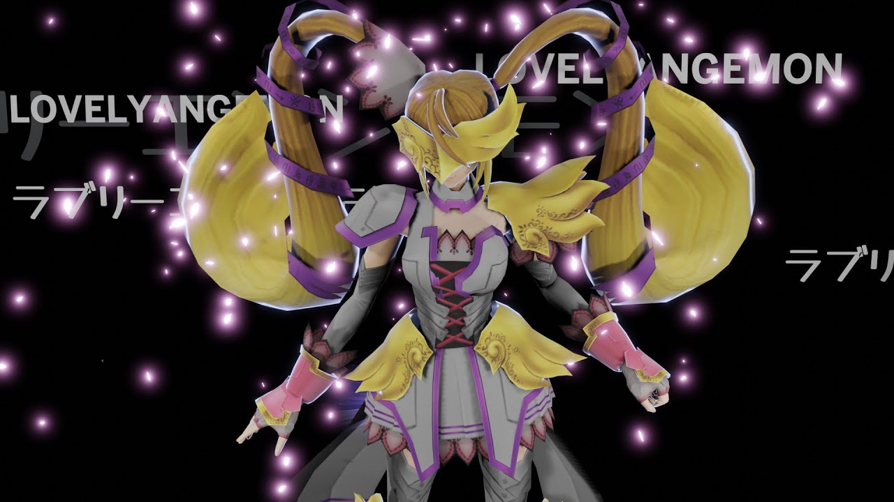 LovelyAngemon  (ラブリーエンジェモン) Evolution