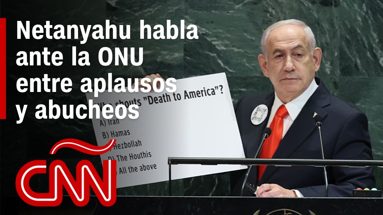 Discurso completo de Benjamin Netanyahu en la Asamblea de la ONU