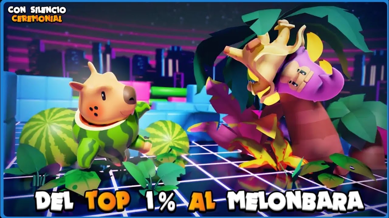 🐒🍌 CHANGO BANANERO EN ACCIÓN ¡BLOCK PARTY: EN BÚSQUEDA DEL MELONBARA DIVINO! 🦫🔥