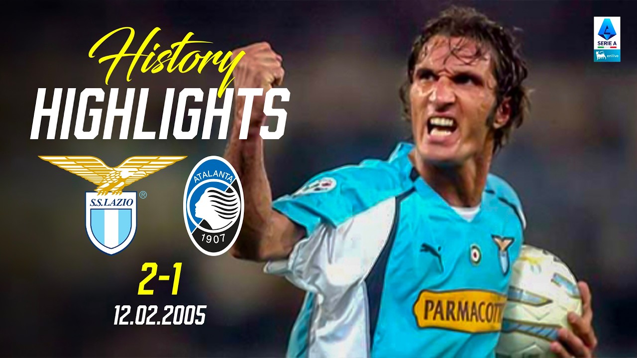 🔙 HISTORY HIGHLIGHTS I LAZIO-ATALANTA 2-1