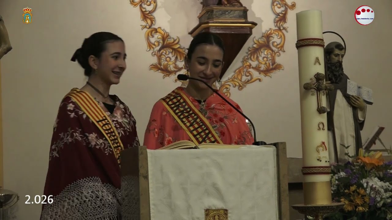 Torrente San Antonio 2 026. 50 aniversario de la hoguera. Misa y reparto del Pan Bendito.