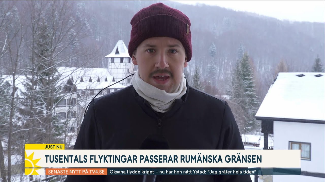 ”Ungefär 130 000 ukrainska flyktingar har passerat gränsen” | Nyhetsmorgon | TV4 & TV4 Play
