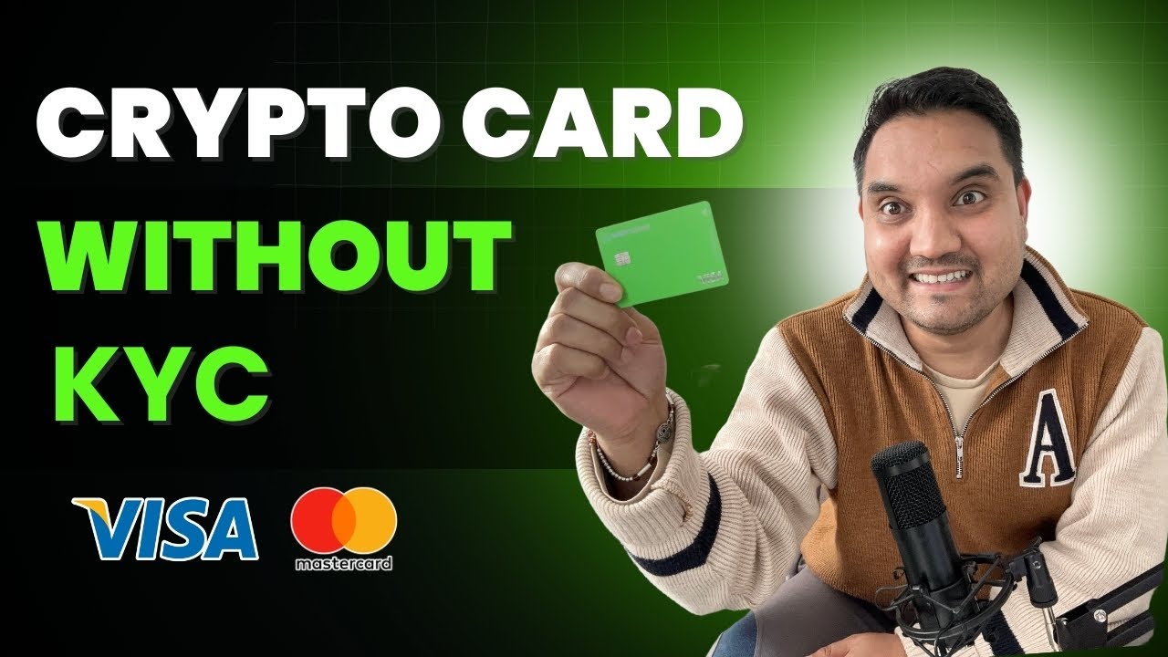 No KYC Crypto Debit Card | Top-Up with Multiple Cryptos & Spend Up to $500