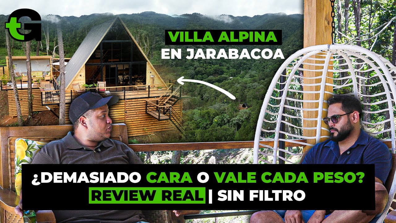 ¡Parece de Suiza! 😱 Descubre esta Villa Alpina en Jarabacoa