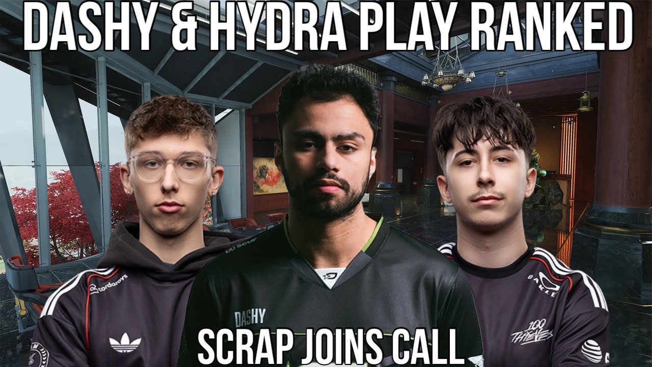 Dashy & Hydra SLAMMING In Ranked Play While In A Call With Scrap (Funny)