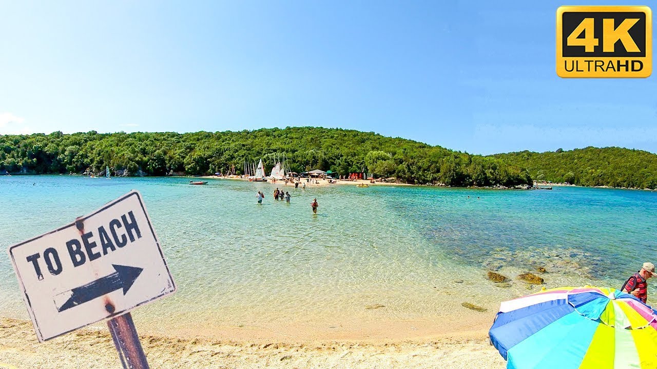 BELLA VRAKA and MOURTEMENO beach in 4K, Sivota
