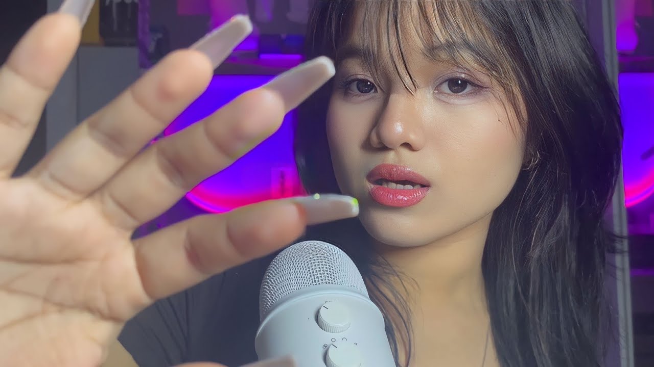ASMR Mouth Sounds & Hand Movements 👅 (no talking)