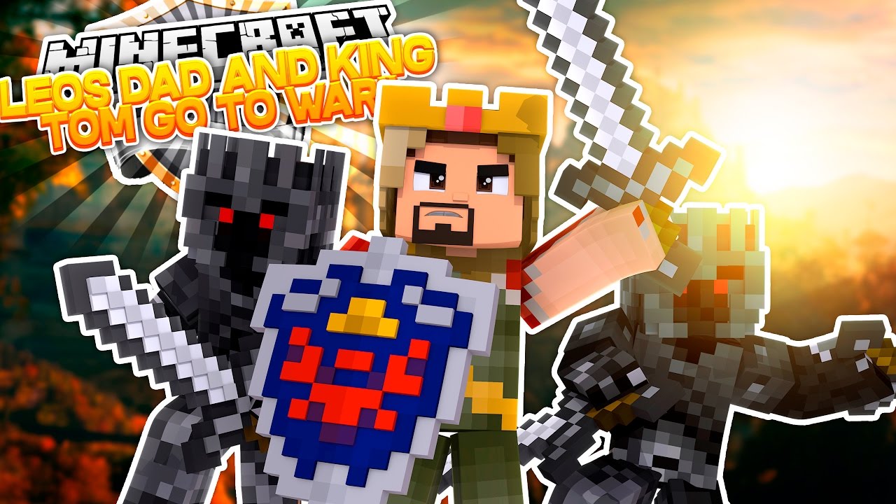 KING TOM STARTS A WAR IN THE MAGICAL KINGDOM!! w/Little Carly and Little Kelly (Minecraft Roleplay)