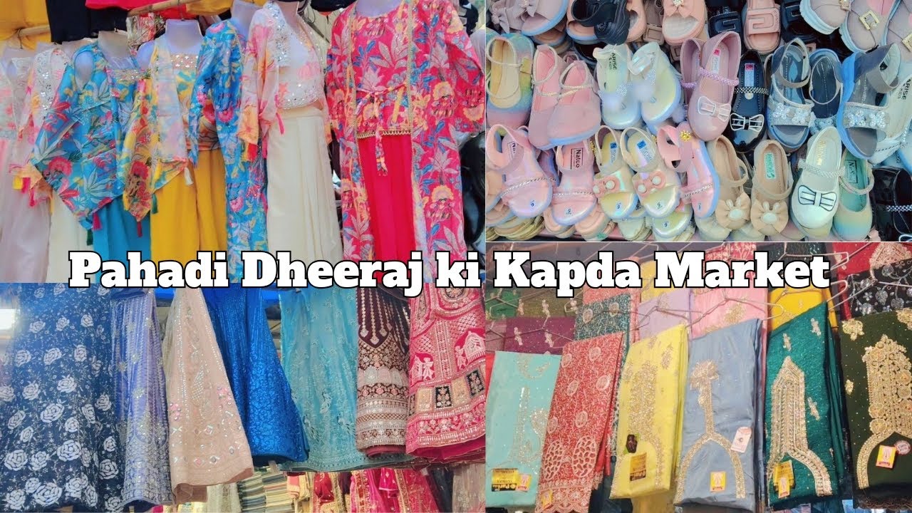 Sadar bazar latest kapda market collection #sadarbazar #market 