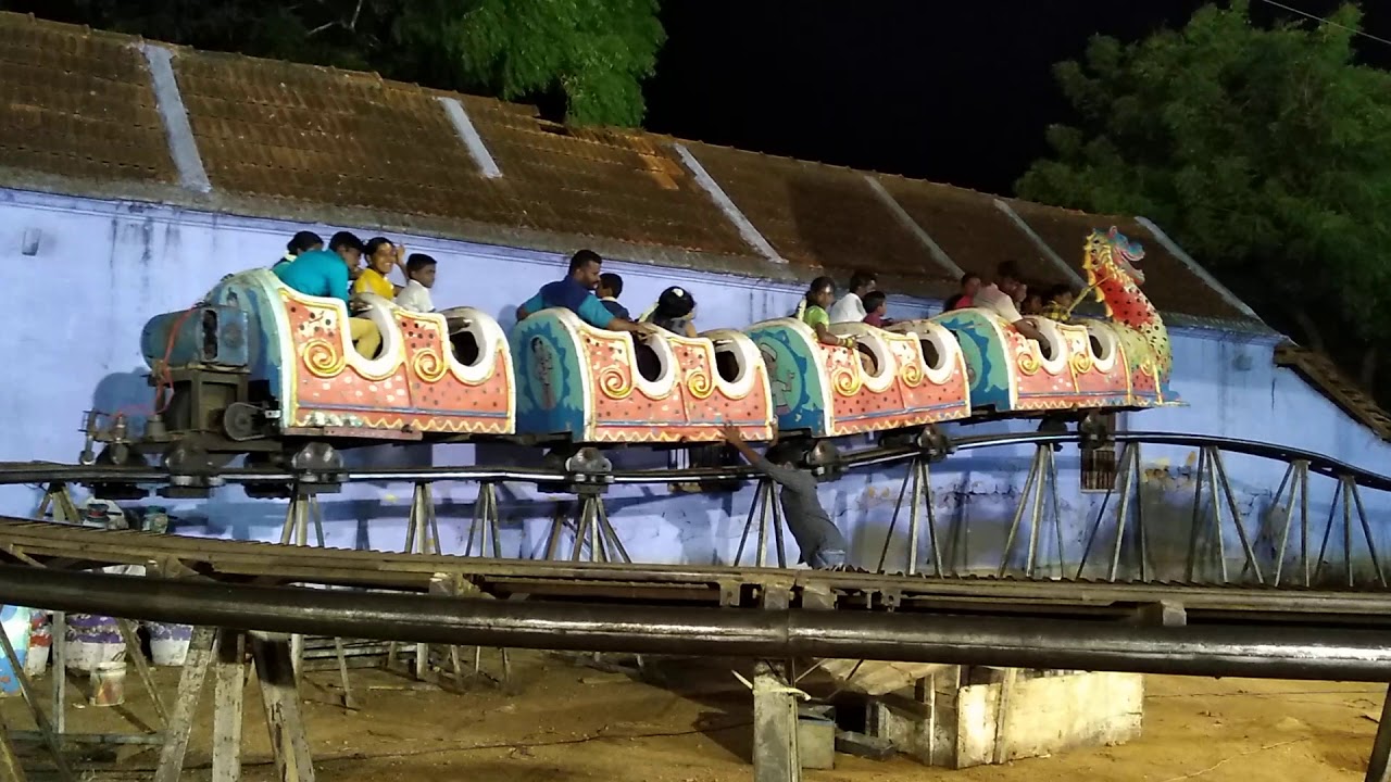 Dragon Train for entertainment in Village festival