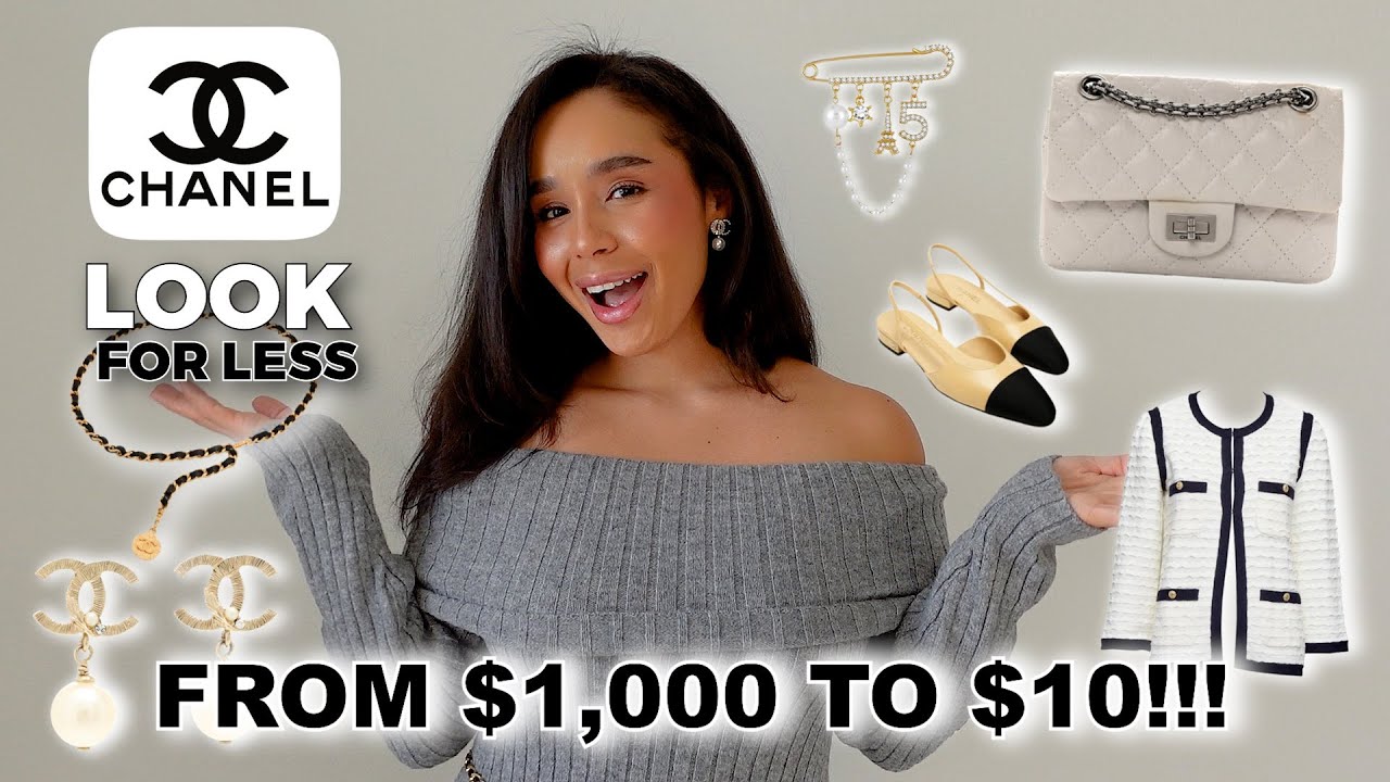 I found the best Chanel inspired looks for less!