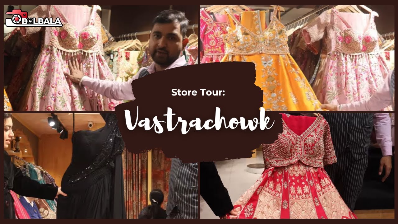 Bride Or Bridesmaids? Vastrachowk Your Wedding Outfit Destination | Delhi Shopping |Cheapest Lehenga