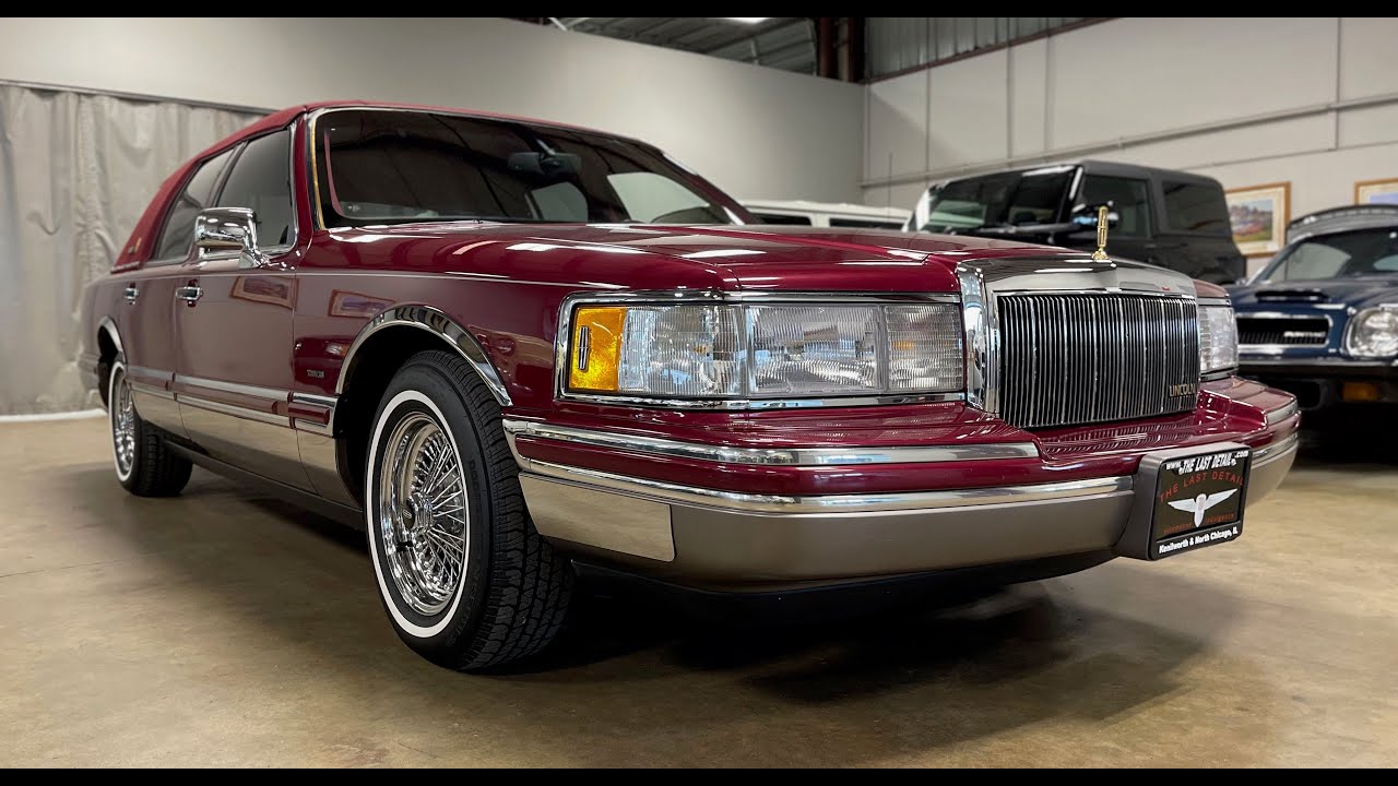 1991 Lincoln Towncar Walk Around