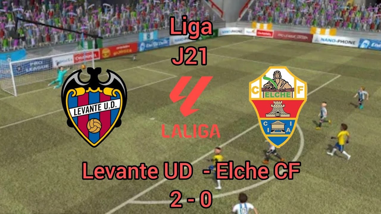 Pro League Soccer/ Levante - Elche/ Liga J21