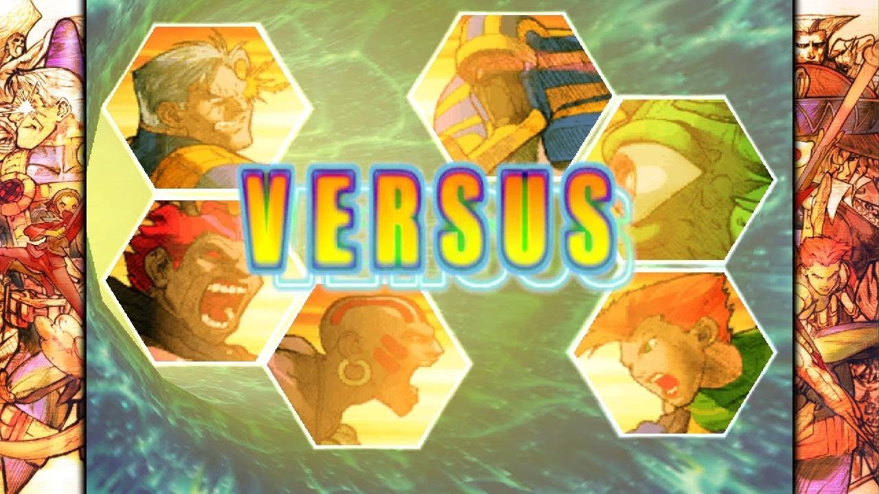 Cable, Dhalsim, and Akuma Gameplay