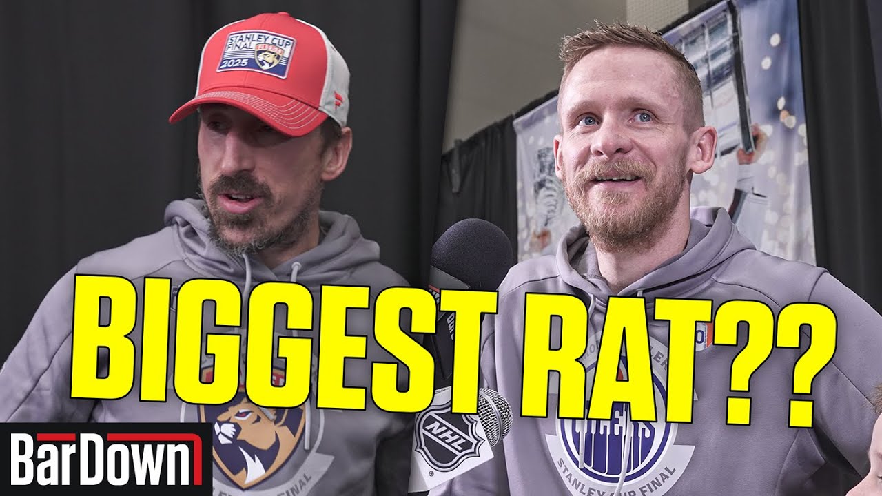 Marchand & Cup Finalists Choose Their Biggest Rat!